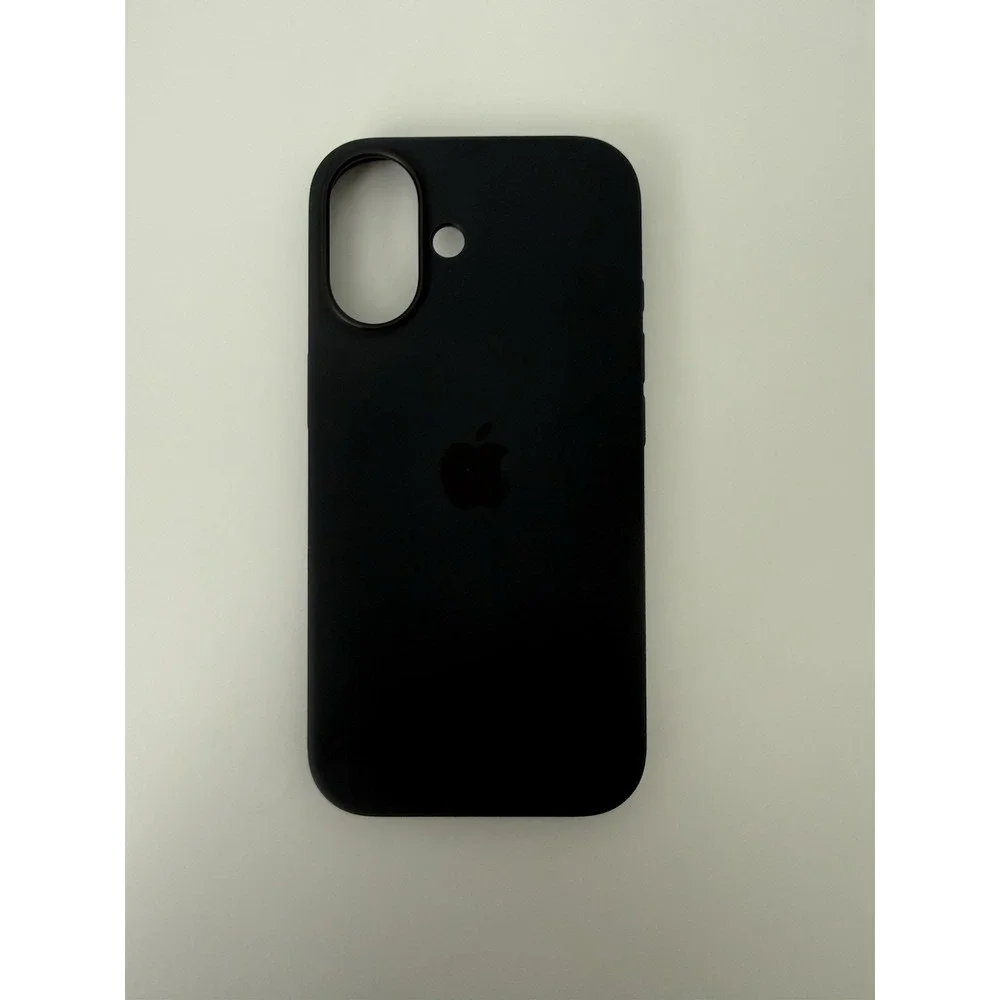Apple iPhone 16 Silicone Case Black Matte MagSafe Camera Control NEW No Box